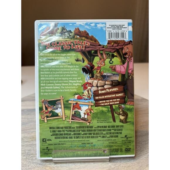 The Adventures of Brer Rabbit (DVD, 2006) - Picture 2 of 3